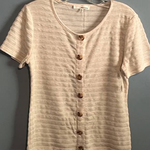 SELLING JUNE & HUDSON TOP SIZE S COLOR CREAM BNWT - Picture 7 of 11